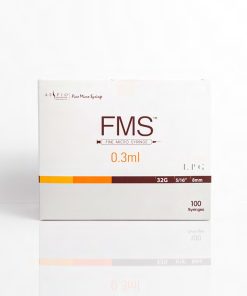 Alternative view of FMS Fine Micro Syringe 0.3ml Box x100