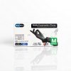 Premium Black Nitrile Exam Gloves Medium x100 – Proven Professional Protection
