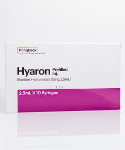 Hyaron Sodium Hyaluronate Skin Booster Prefilled Syringe Box