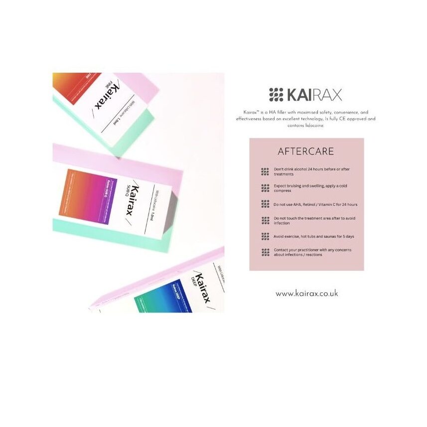 LPG CLINIC SOCIAL MEDIA TEMPLATES (Instagram Post (Square)) - 1 KAIRAX Aftercare leaflets x20 - Image 1