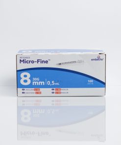Alternative view of BD Micro Fine Plus 0.5ml U100 30G 8mm x 100
