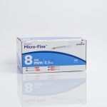 BD Micro Fine Plus 0.5ml U100 30G 8mm x 100