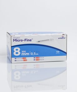 Buy BD Micro Fine Plus 0.5ml U100 30G 8mm x 100 – Premium Insulin Syringes