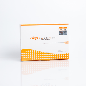 JBP Nano Cannula 24 x (22G x 50mm) Box and Blister Pack
