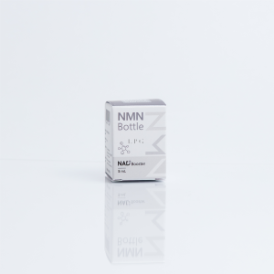 NMN Bottle 1x5ml Vial and Packaging Box