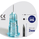 Skin Needle 2mm 34G x 50