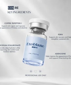Alternative view of Exoblanc COS RE Restorative Ampoule Single (1 x 3ml)